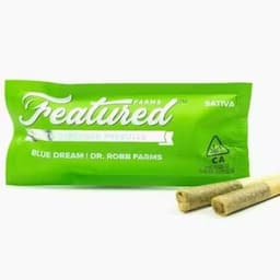 Featured Farms | Infused Prerolls 2pk | Blue Dream - H | 1.0g