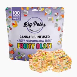 Big Pete's Crispy Marshmallow Treat 100mg - Fruity Blast