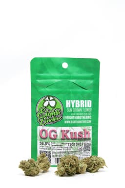 EIGHTH BROTHER | OG KUSH | 1 OZ READY TO ROLL FLOWER | 24.3% THC