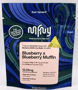 MFNY – BLUEBERRY X BLUEBERRY MUFFIN LIVE ROSIN GUMMIES – 10PK
