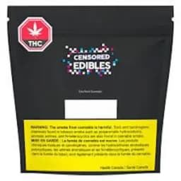 Censored Edibles Blue Raspberry Penis Gummies / 4 Pack