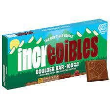 Incredibles Boulder Bar 100mg THC
