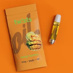 Oil Twists Cartridge (1000mg) - Mango Squeeze Flavor