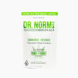 Chocolate Chip 1:1 10mg Cookies- FOCUS+WELLNESS