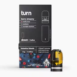 1.0g pod | berry dreamy | botanica blends | down |