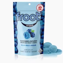 Froot Blue Razz Dream Gummies - 100mg Froot Blue Razz Dream Gummies - 100mg