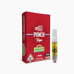 Punch - 510 Distillate Vape Cart - Rainbow Sherbert (1g) Punch - 510 Distillate Vape Cart - Rainbow Sherbert (1g)