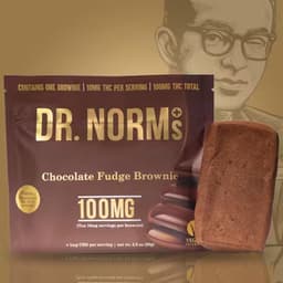 Vegan Chocolate Fudge 100mg Brownie Vegan Chocolate Fudge 100mg Brownie