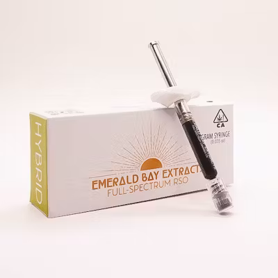 EMERALD BAY EXTRACTS RSO SYRINGE - LEMON CHERRY GELATO (1G) EMERALD BAY EXTRACTS RSO SYRINGE - LEMON CHERRY GELATO (1G)