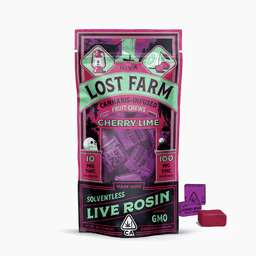 LOST FARMS CHEWS CHERRY LIME GMO ROSIN LOST FARMS CHEWS CHERRY LIME GMO ROSIN