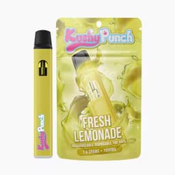1.5G Kushy Punch Vape - Fresh Lemonade 1.5G Kushy Punch Vape - Fresh Lemonade