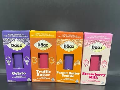 DAAZ 1 gram THC LIVE RESIN ( disposable) DAAZ 1 gram THC LIVE RESIN ( disposable)