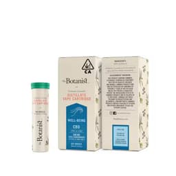 The Botanist | Well-Being CBD Cartridge The Botanist | Well-Being CBD Cartridge