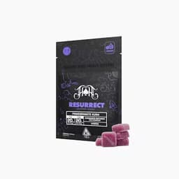 Pomegranate Kush | Hybrid - Resurrect RCS CBG Recovery Gummy Pomegranate Kush | Hybrid - Resurrect RCS CBG Recovery Gummy