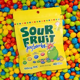 Joy Bombs Sour Fruit (40pk / 100mg THC) Joy Bombs Sour Fruit (40pk / 100mg THC)
