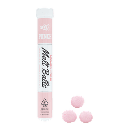 Strawberry White Chocolate Malt Balls Strawberry White Chocolate Malt Balls