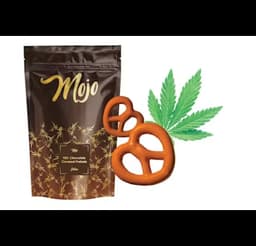 Chocolate Covered 200mg Pretzels by Mojo Chocolate Covered 200mg Pretzels by Mojo