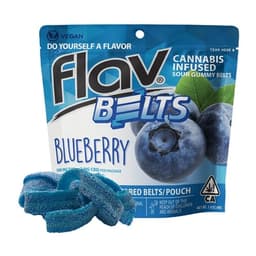 Blueberry Belt (10 piece 100mg bag) Blueberry Belt (10 piece 100mg bag)