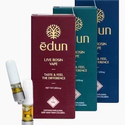 Edun (H) Honey Butter Live Rosin Cart 1g Edun (H) Honey Butter Live Rosin Cart 1g
