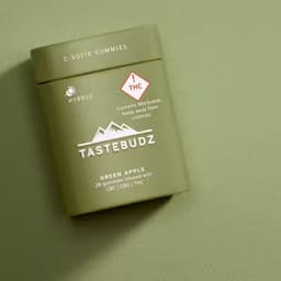 Tastebudz - Rosin Gummies - Green Apple - 100mgCBG/100mgCBC/50mg THC Tastebudz - Rosin Gummies - Green Apple - 100mgCBG/100mgCBC/50mg THC