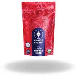 Choice Chews | 200mg Gummies | Red Raz Haze Choice Chews | 200mg Gummies | Red Raz Haze