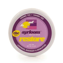 Ayrloom - Restore 1:1 - 1,000mg THC : 1000mg CBD Balm Ayrloom - Restore 1:1 - 1,000mg THC : 1000mg CBD Balm