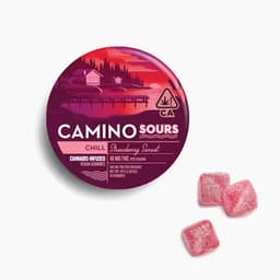 Camino Sours Strawberry Sunset 'Chill' Gummies Camino Sours Strawberry Sunset 'Chill' Gummies