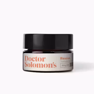 Doctor Solomon's Rescue THC Rich Transdermal Balm 90mg THC 30mg CBD Doctor Solomon's Rescue THC Rich Transdermal Balm 90mg THC 30mg CBD