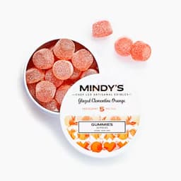 Mindy’s Edibles Glazed Clementine Orange Gummies 100mg 20-pack Mindy’s Edibles Glazed Clementine Orange Gummies 100mg 20-pack