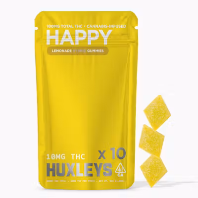 Huxleys Happy Gummies - Lemonade Huxleys Happy Gummies - Lemonade
