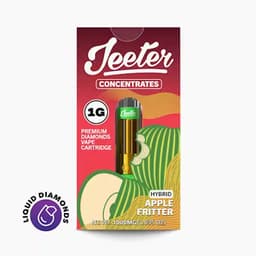 Jeeter Concentrates Diamonds Vape Cartridge - Apple Fritter Jeeter Concentrates Diamonds Vape Cartridge - Apple Fritter