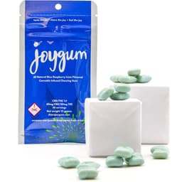 JoyGum 1:1 Blue Raspberry Lime (10pk) - 5mg CBD & 5mg THC ea (50mg Total) JoyGum 1:1 Blue Raspberry Lime (10pk) - 5mg CBD & 5mg THC ea (50mg Total)