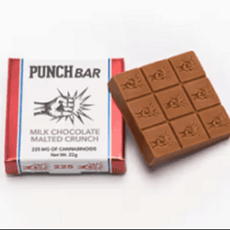 225MG THC PUNCH Bar - Milk Chocolate Malted Crunch (Hybrid) 225MG THC PUNCH Bar - Milk Chocolate Malted Crunch (Hybrid)