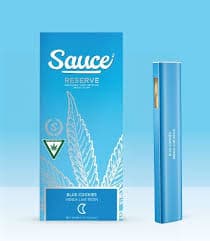 Sauce | Blue Cookies Live Resin Disposable Vape | 1g Sauce | Blue Cookies Live Resin Disposable Vape | 1g