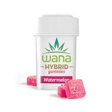 Wana - Watermelon 10ct - 100mg Gummies Wana - Watermelon 10ct - 100mg Gummies