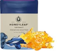 Honeyleaf - Blueberry Gelato Shatter - 1g Honeyleaf - Blueberry Gelato Shatter - 1g