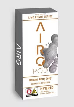BANANA BERRY JELLY | LIVE ROSIN | | 0.5G BANANA BERRY JELLY | LIVE ROSIN | | 0.5G