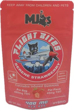 MJ’S FLIGHT BITES (800MG) SERENE STRAWBERRY MJ’S FLIGHT BITES (800MG) SERENE STRAWBERRY