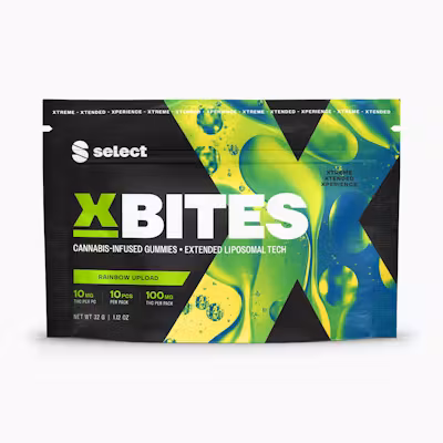 Select Rainbow Upload X Bites 10pk (100mg) Select Rainbow Upload X Bites 10pk (100mg)