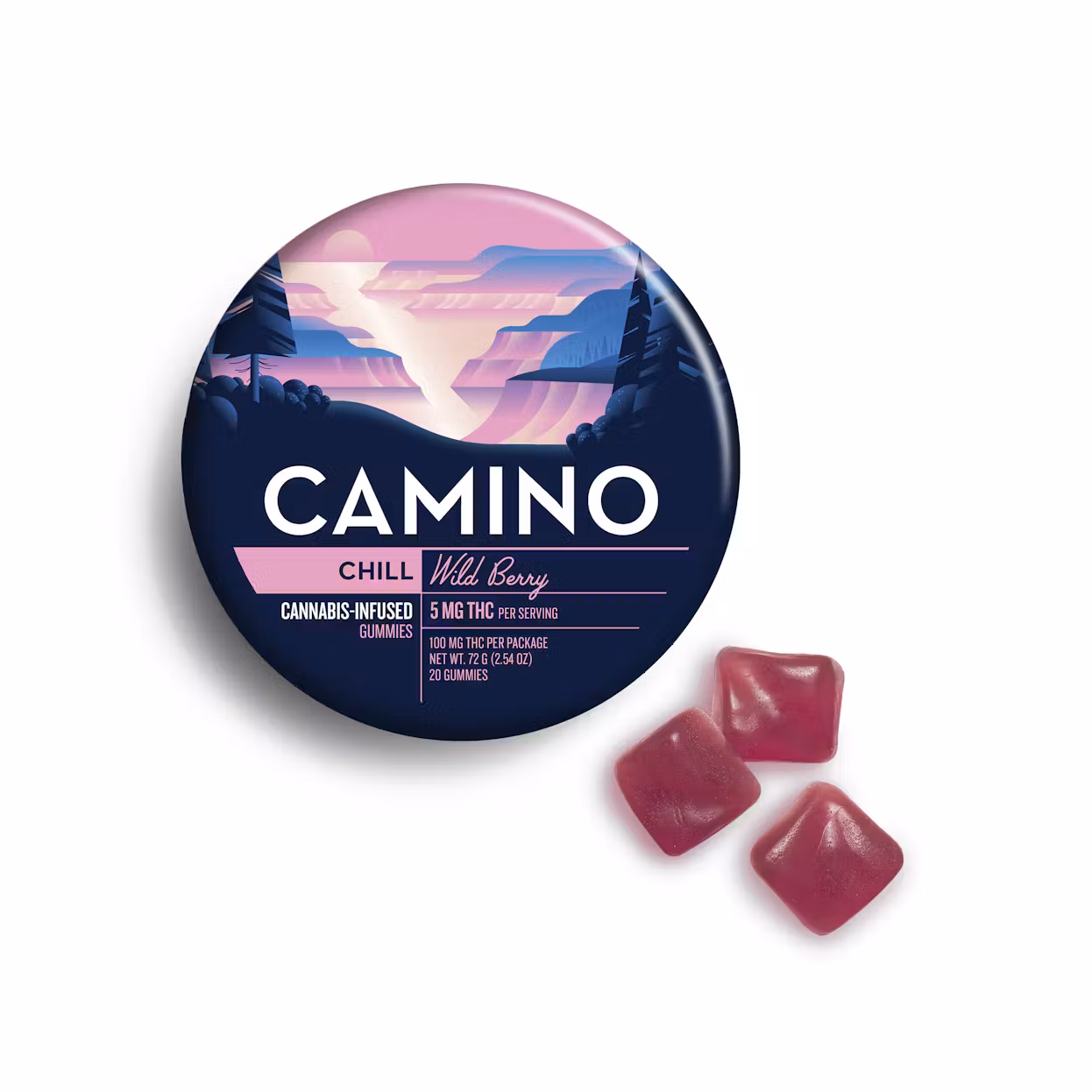 Wild Berry Chill 5mg Gummy - 20 pack Wild Berry Chill 5mg Gummy - 20 pack