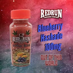 Red Run Cannabis Cultivators Hashade - Blueberry (100mg) Red Run Cannabis Cultivators Hashade - Blueberry (100mg)