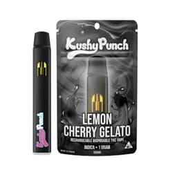 1G Kushy Punch Vape - Lemon Cherry Gelato 1G Kushy Punch Vape - Lemon Cherry Gelato