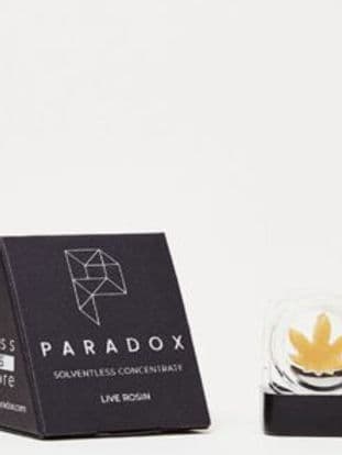 PARADOX 1g LIVE ROSIN CA product PARADOX 1g LIVE ROSIN CA product