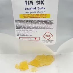 Ten Six Shatter - Toasted Soda Ten Six Shatter - Toasted Soda