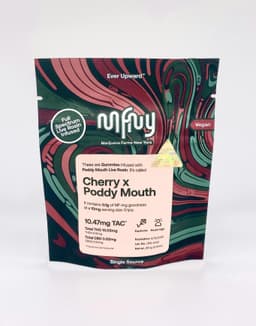 MFNY – CHERRY X PODDY MOUTH LIVE ROSIN GUMMIES – 10PK MFNY – CHERRY X PODDY MOUTH LIVE ROSIN GUMMIES – 10PK