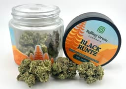Black Runtz 3.5g Premium Flower Jar Black Runtz 3.5g Premium Flower Jar
