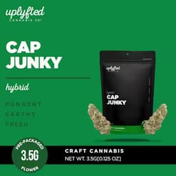Uplyfted Cannabis Co Cap Junky 3.5g Pre-Pack Uplyfted Cannabis Co Cap Junky 3.5g Pre-Pack