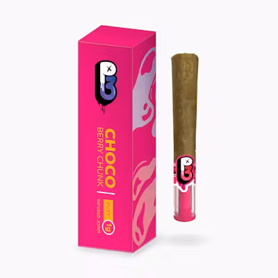 Choco Berry Chunk Infused Joint | 1g Choco Berry Chunk Infused Joint | 1g