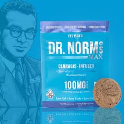 Dr. Norm's Chocolate Chip 100mg MAX Cookie - HYBRID Dr. Norm's Chocolate Chip 100mg MAX Cookie - HYBRID