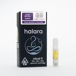 Halara Cloud 9 CBN 2:1:2 - Lava Berries 0.5G Cartridge Halara Cloud 9 CBN 2:1:2 - Lava Berries 0.5G Cartridge